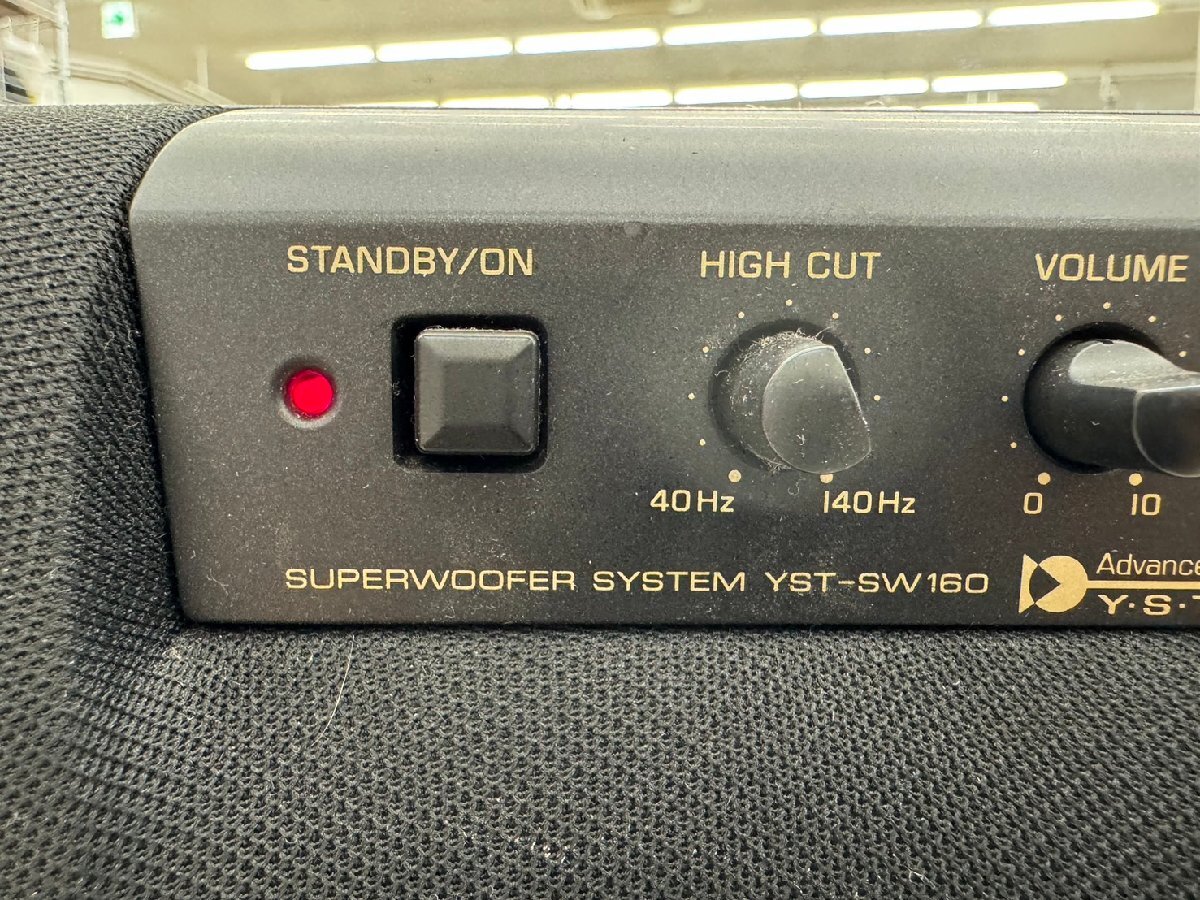 □t1352　中古★YAMAHA　ヤマハ　 YST-SW160　サブウーファー_画像3