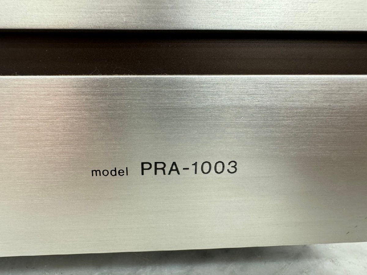 □t1562　ジャンク★DENON　PRA-1003　コントロールアンプ_画像8