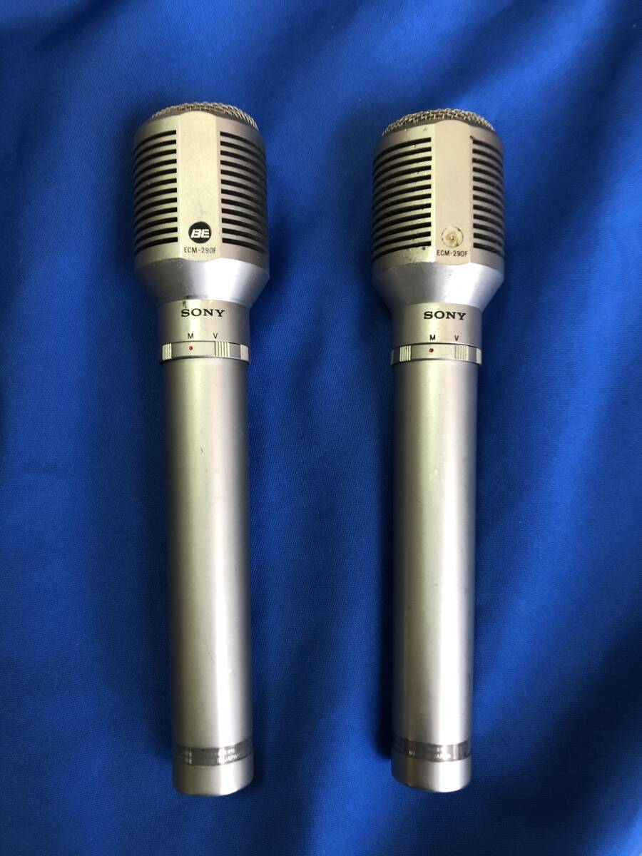 Yahoo!オークション - SONY ECM-290F 2本セット 中古 動作確認済み Yahoo!オークション - SONY ECM-290F 2本セット 中古 動作確認済み