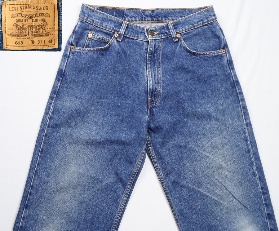 《郵送無料》■Ijinko★リーバイス ( Levi's ) 613★ W31 L34デニムジーンズ