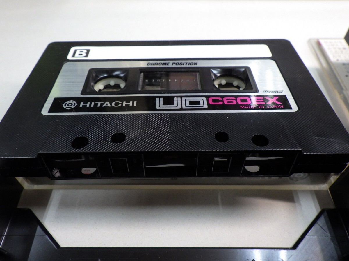 【￥1,000～】★Cassette tape 2-SET／カセットテープ★HITACHI UD C60EX CHROME POSITION　2本セット_画像6