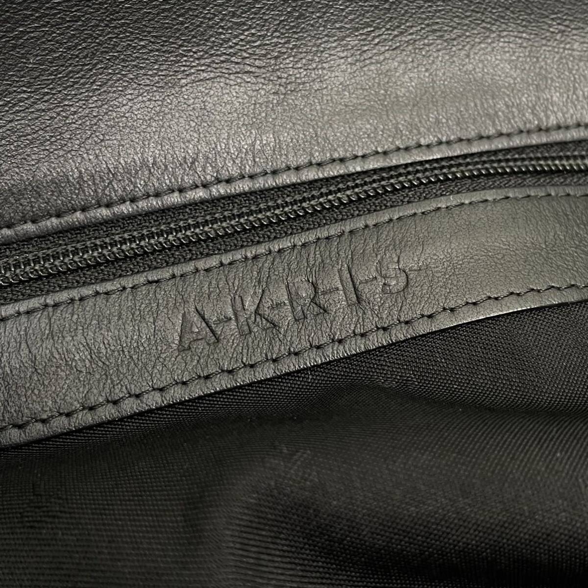 美品!!AKRIS アクリス トートバッグ 2WAY 袋あり C28-35_画像6