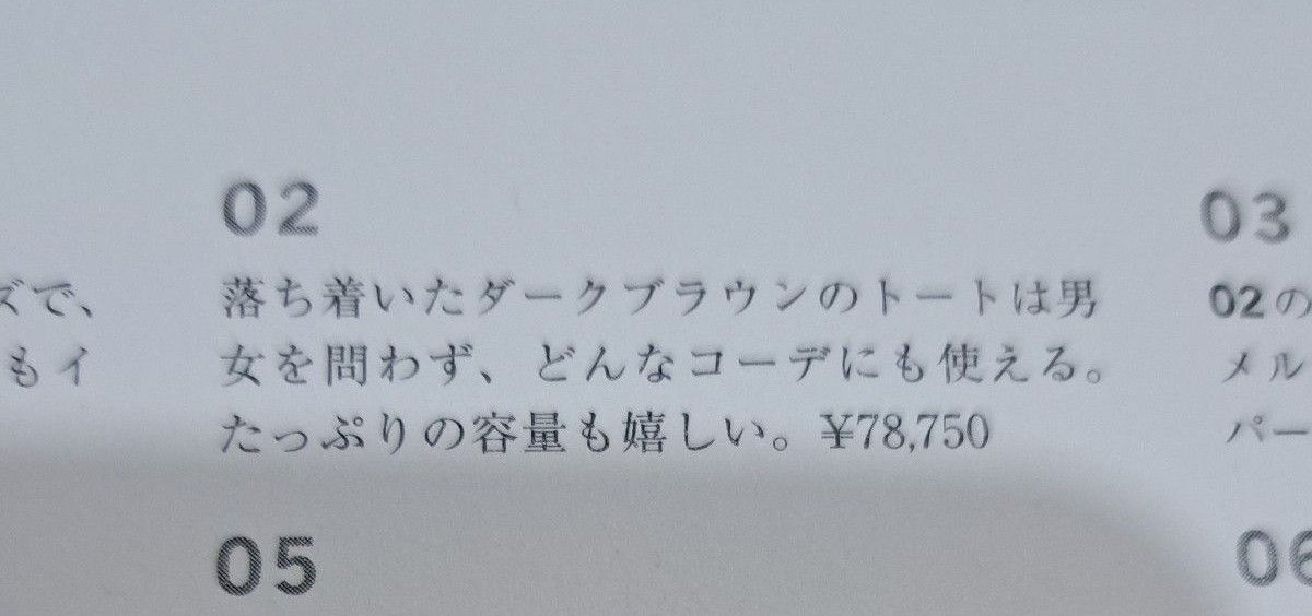 IL BISONTE ４０周年トートバッグ