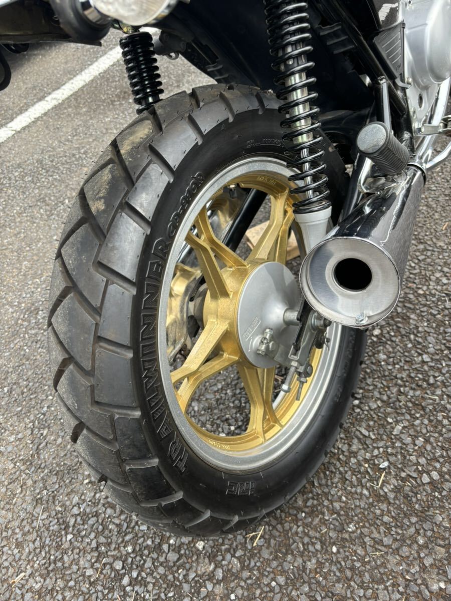 スズキ　GN125H カスタム　原付　2種　旧車スタイル　吸い込み　GS CB FT_画像8