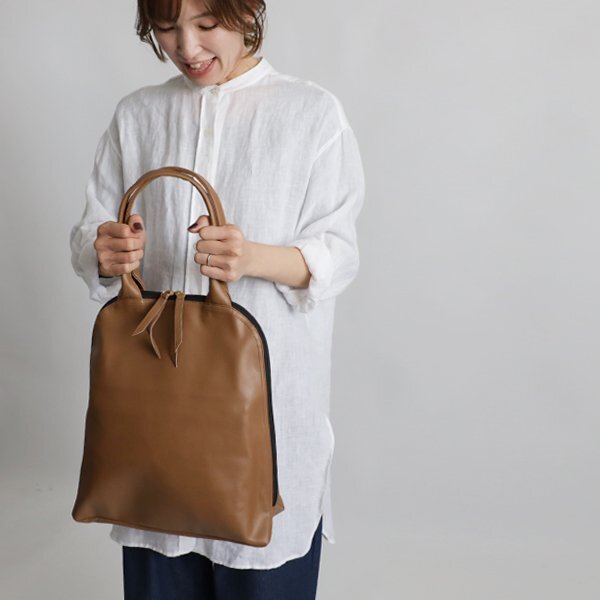 春１０００円からスタート　賢良な鞄　上質 シュリンクPUレザー縦長トート バッグA4サイズ可 Z48A_画像10