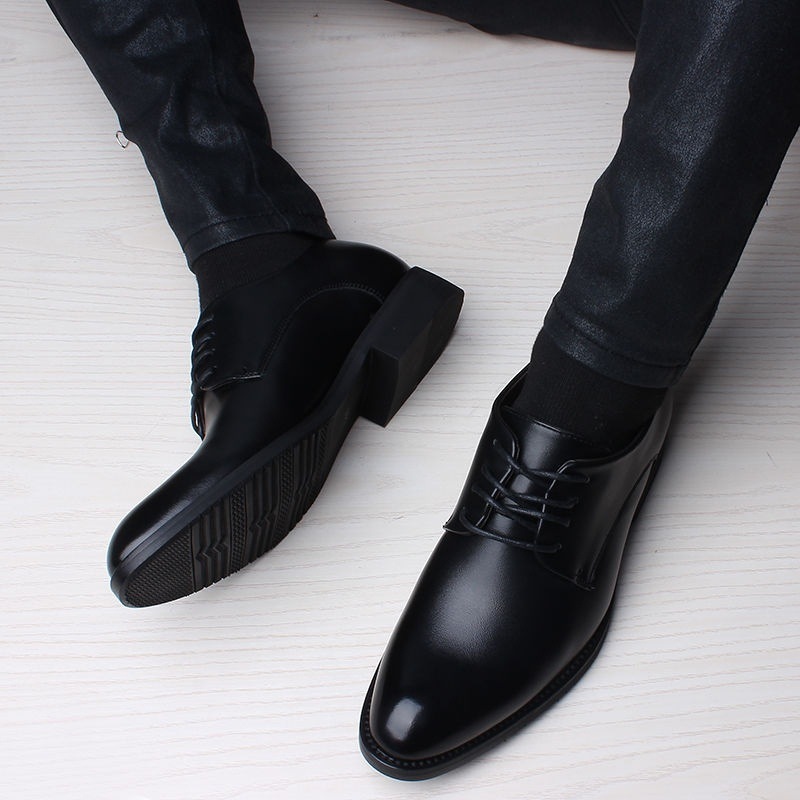 新入荷メンズシークレットシューズ 6cmUP 背が高くなる ビジネスシューズ 靴 紳士靴 6cmUP 背が高 23.5～27cmブラック_画像3