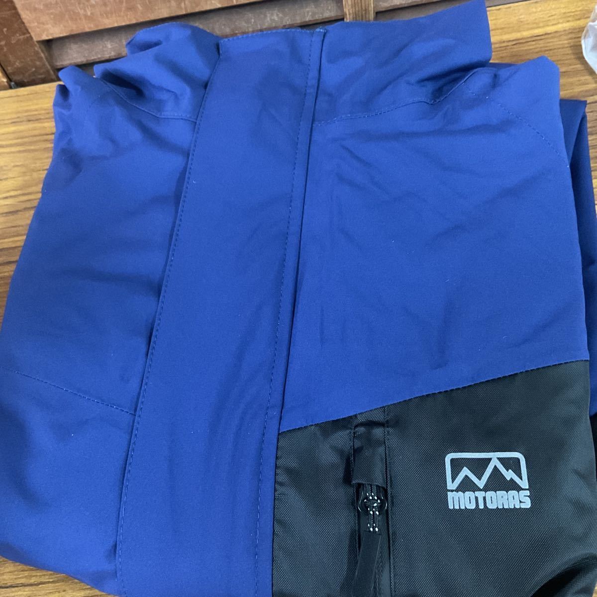  navy 5L 4WAY stretch waterproof .. Motra s Pro M770 new goods rainsuit 