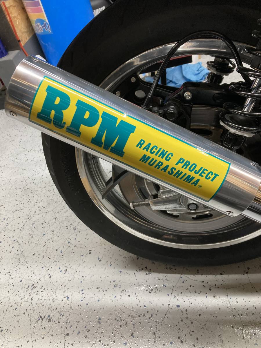 RPM 耐熱ステッカー_グリーン×イエロー