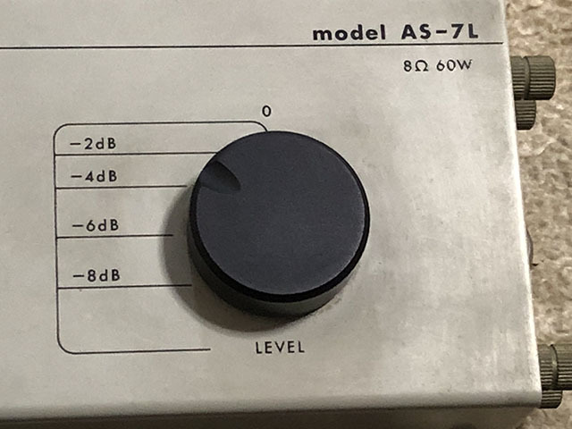 LUXMAN Luxman AS-7L universal tibai DIN g network UNIVERSAL DIVIDING NETWORK AS-7L used 