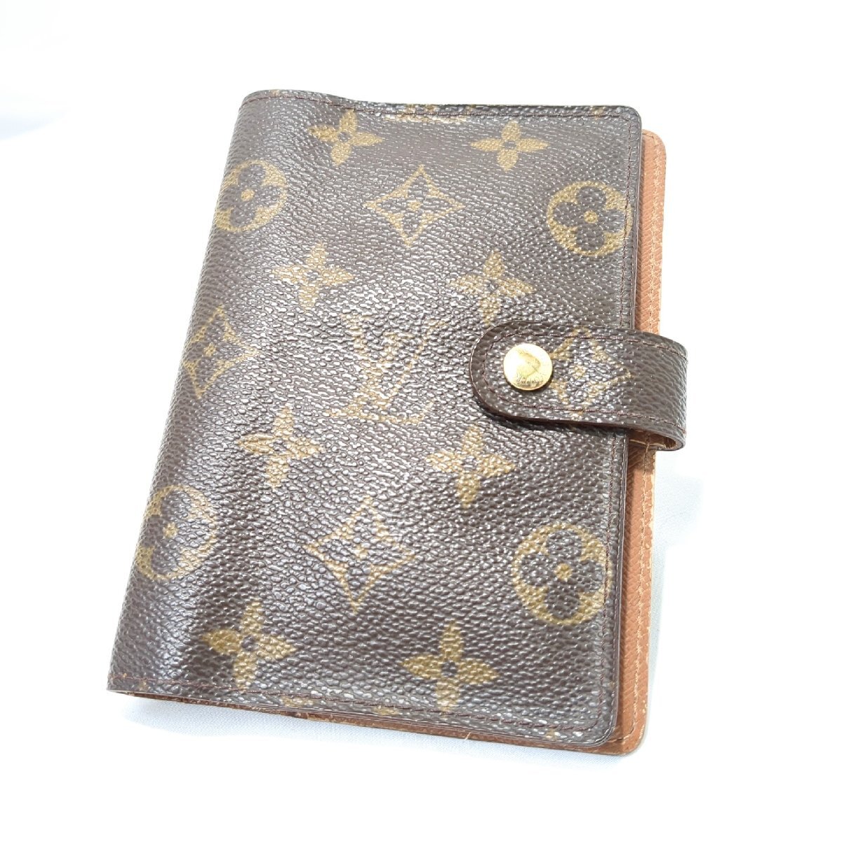 【1円スタート】 LOUIS VUITTON ルイ・ヴィトン アジェンダPM モノグラム 6穴式 手帳カバー スケジュール帳 R20005_画像1