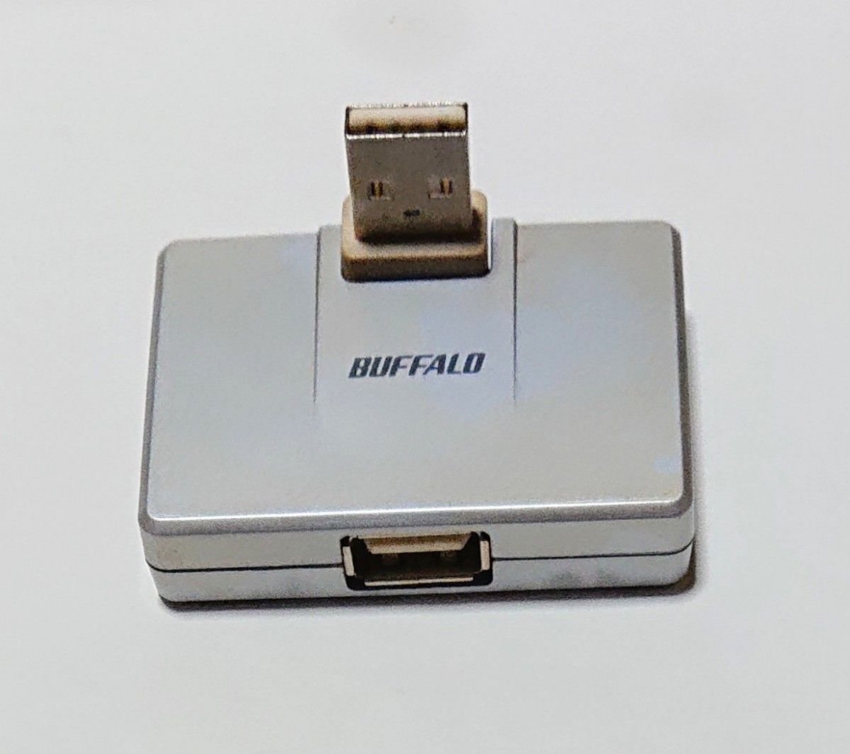 BUFFALO  スイング式 USB2.0ハブ 3ポート 