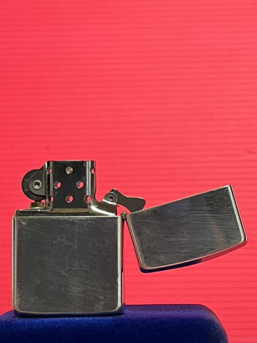 ZIPPO/ ジッポー/ STERLING/ スターリングシルバー 筆記ロゴ オイルライター 美品 1989年_画像5