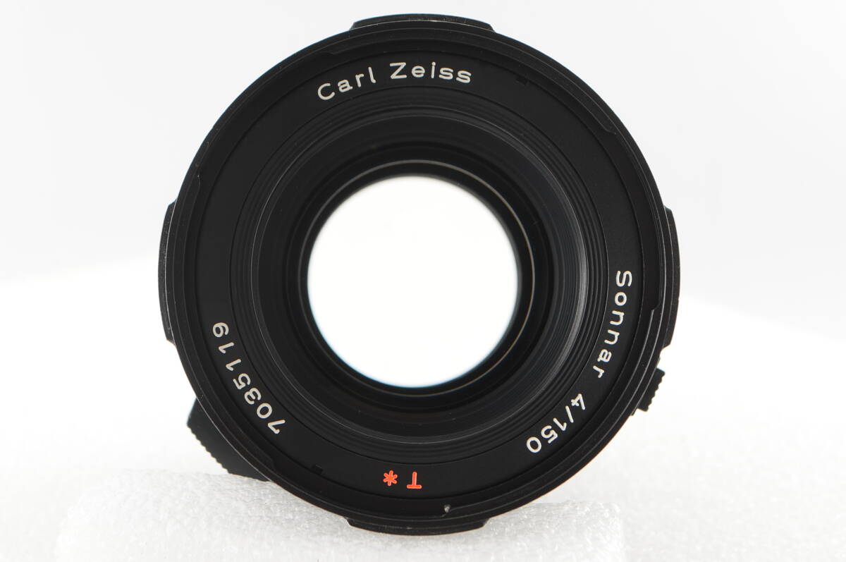 ★超美品★ HASSELBLAD ハッセルブラッド Carl Zeiss Sonnar CF 150mm F4 T* 付属品付★清潔感溢れる綺麗な外観! カビ・クモリなし! 完動品_画像6