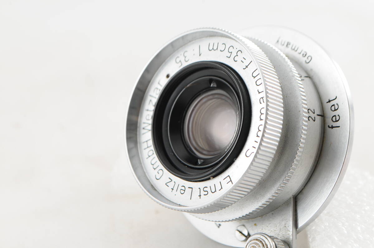 ★美品★ Leica ライカ Summaron ズマロン 35mm F3.5 Lマウント ★清潔感溢れる綺麗な外観! カビ・濃クモリ無し! 細かく動作確認済!_画像5