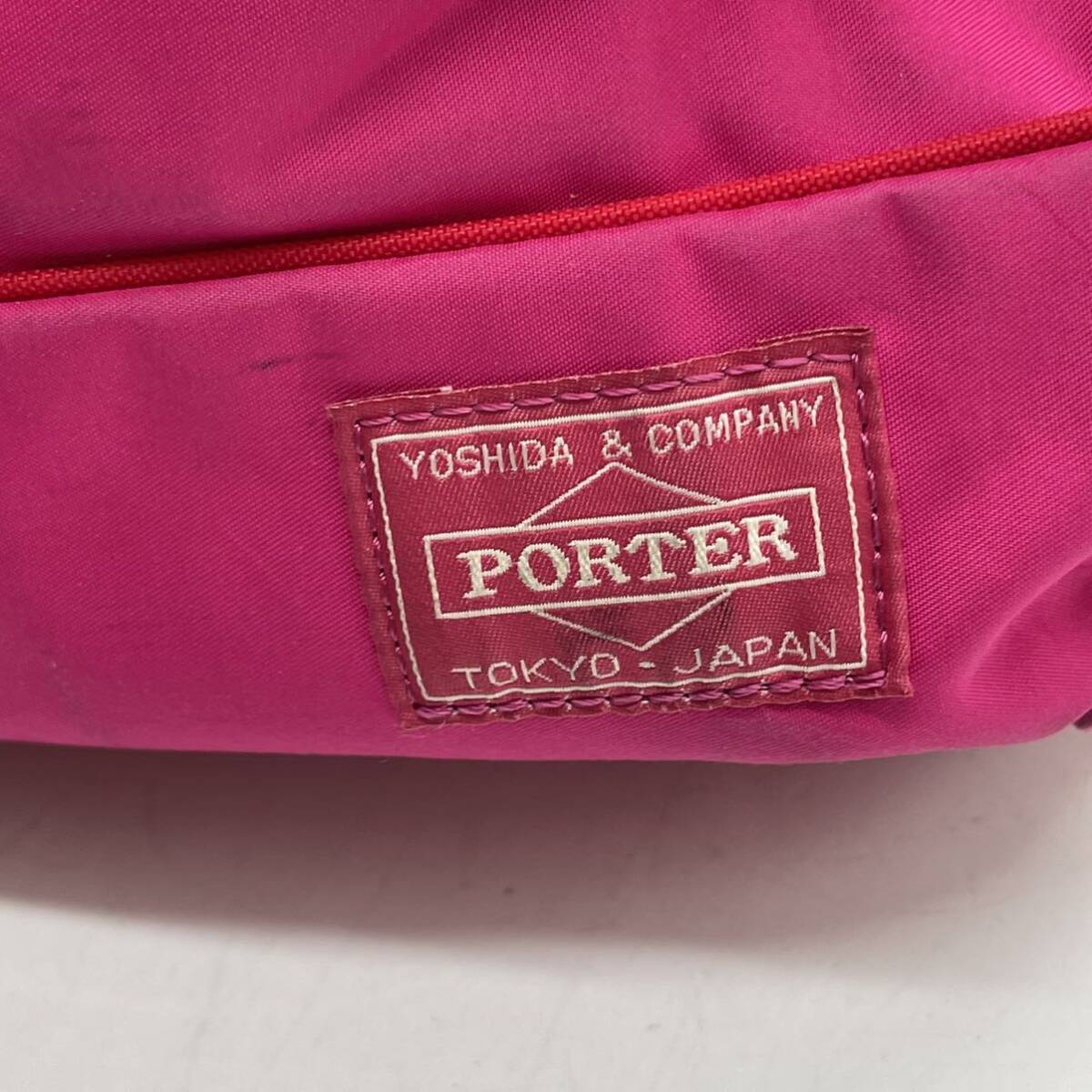 ★BN3598□PORTER GIRL ポーターガール MOUSSE ムーストートバッグ トートバッグ(M) 751-09871 ピンク_画像3