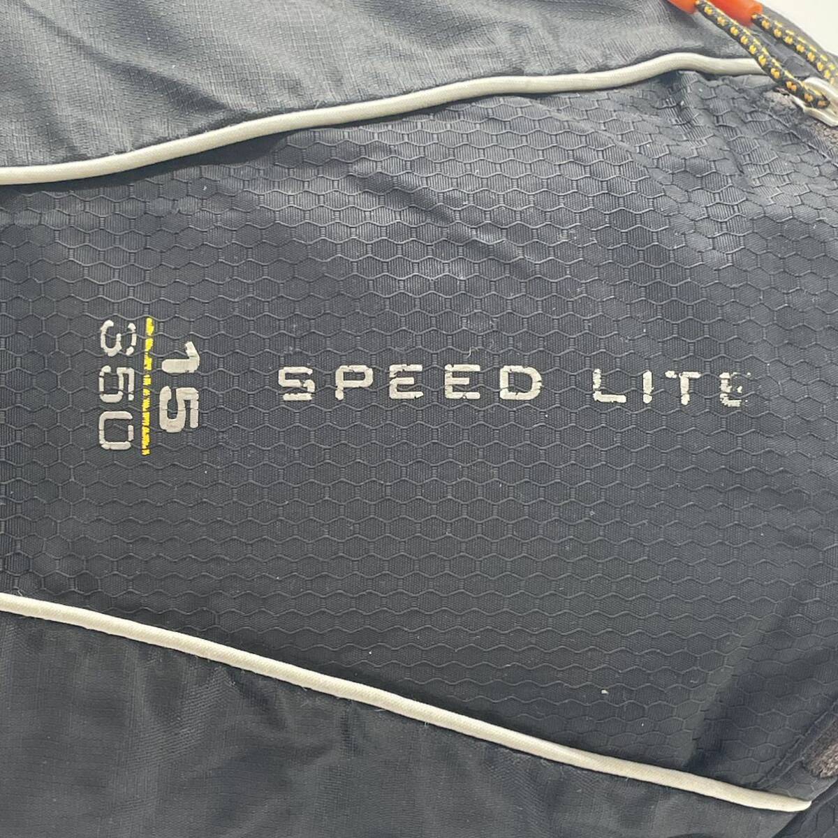 ⑧BN3741●deuter ドイターSPEED LITE 15 リュック ブラック バックパック デイパック アウトドア 登山 ハイキング キャンプ 旅行の画像3