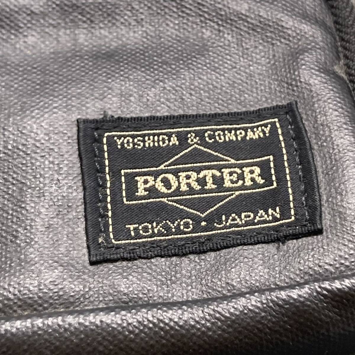 KO2177□PORTER ポーター コインケース 小銭入れ カードケース フリースタイル ブラック 良好_画像5