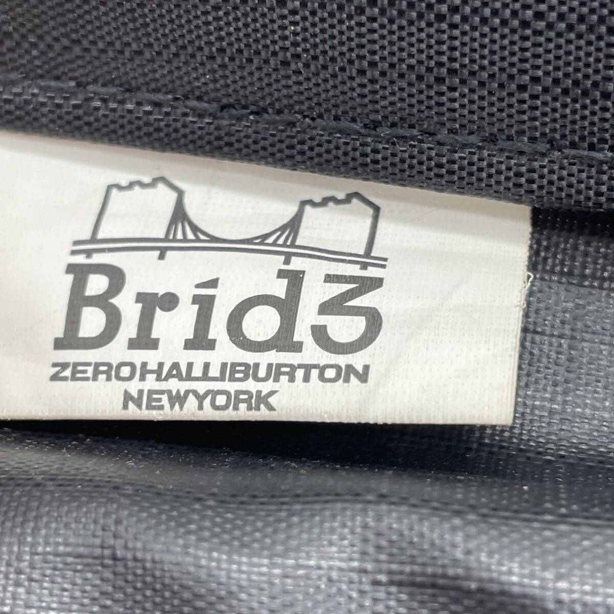 ☆⑥BN3683●ZERO HALLIBURTON ゼロハリバートン Brid3 2WAYトートバッグ ショルダーバッグ ブラック ナイロン_画像7