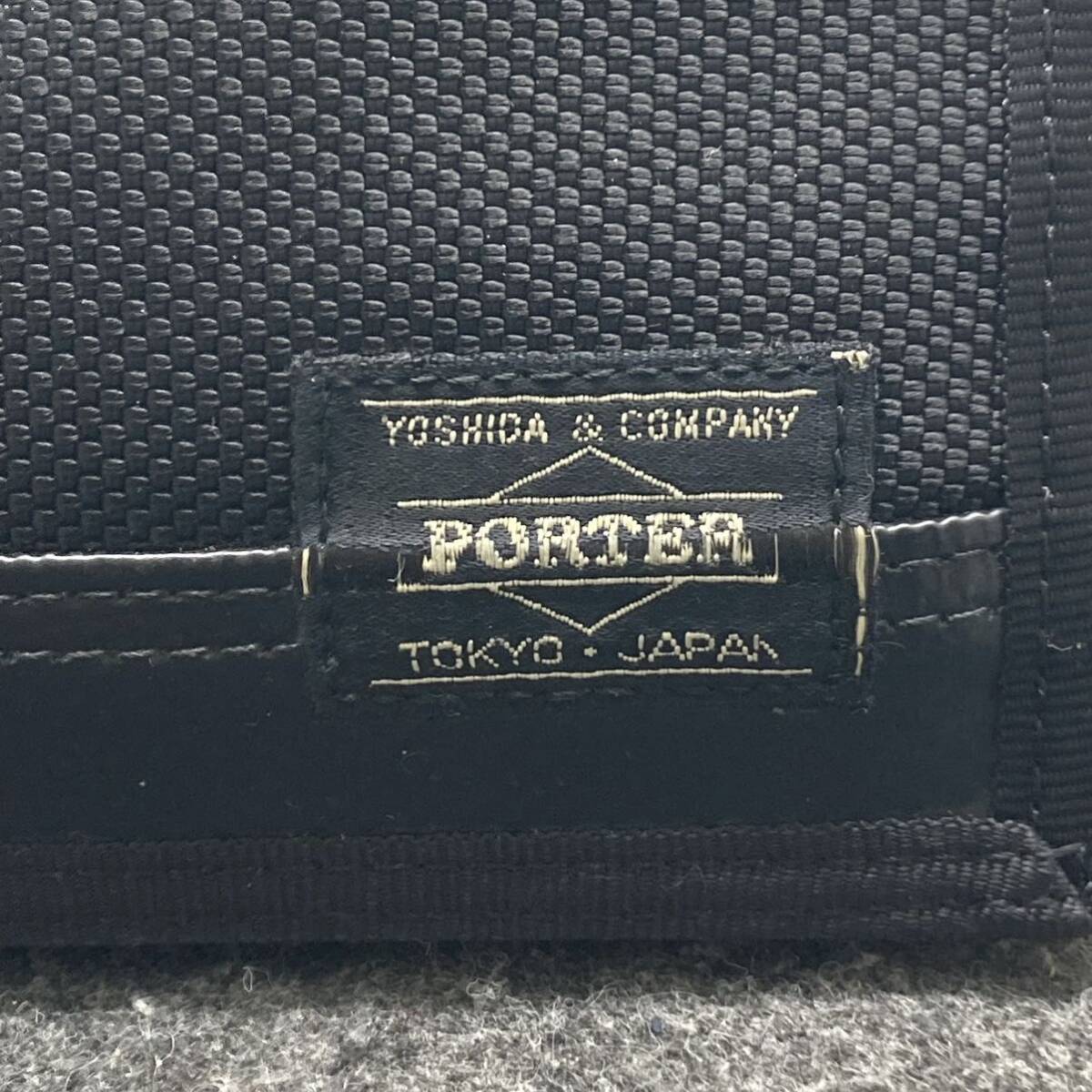 KO2175*PORTER Porter heat 2. folding purse 703-07976 black 