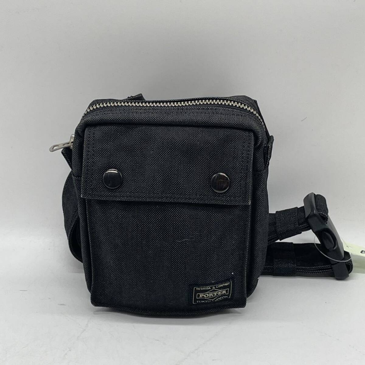 ★BN3831□PORTER ポーター SMOKY スモーキー ウエストバッグ 592-07508 ボディバッグ ブラック ポーチ_画像1