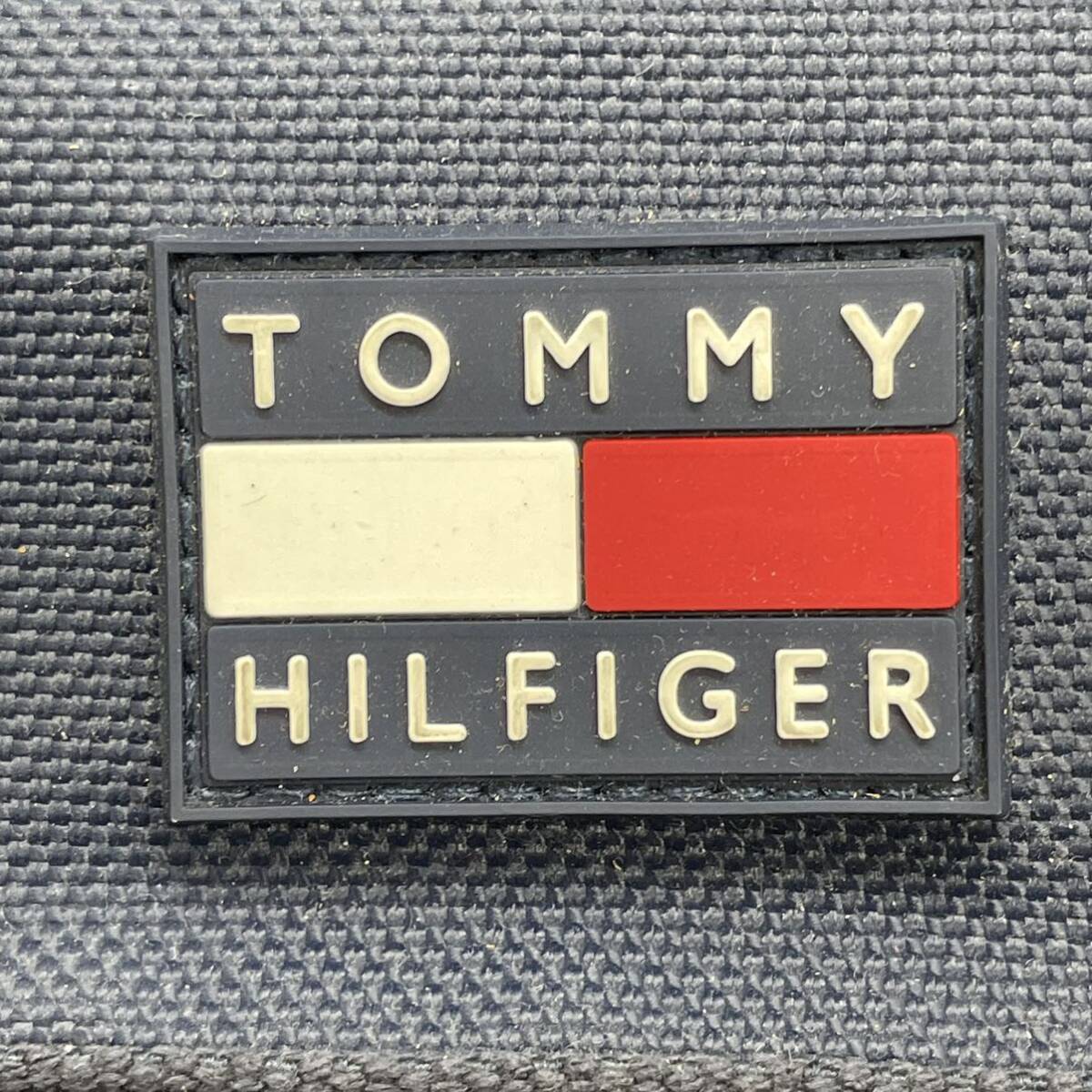 ⑩BN3966□TOMMY HILFIGER トミーヒルフィガー 2WAY ボストンバッグ ショルダーBAG ネイビー 大容量 旅行 合宿_画像3