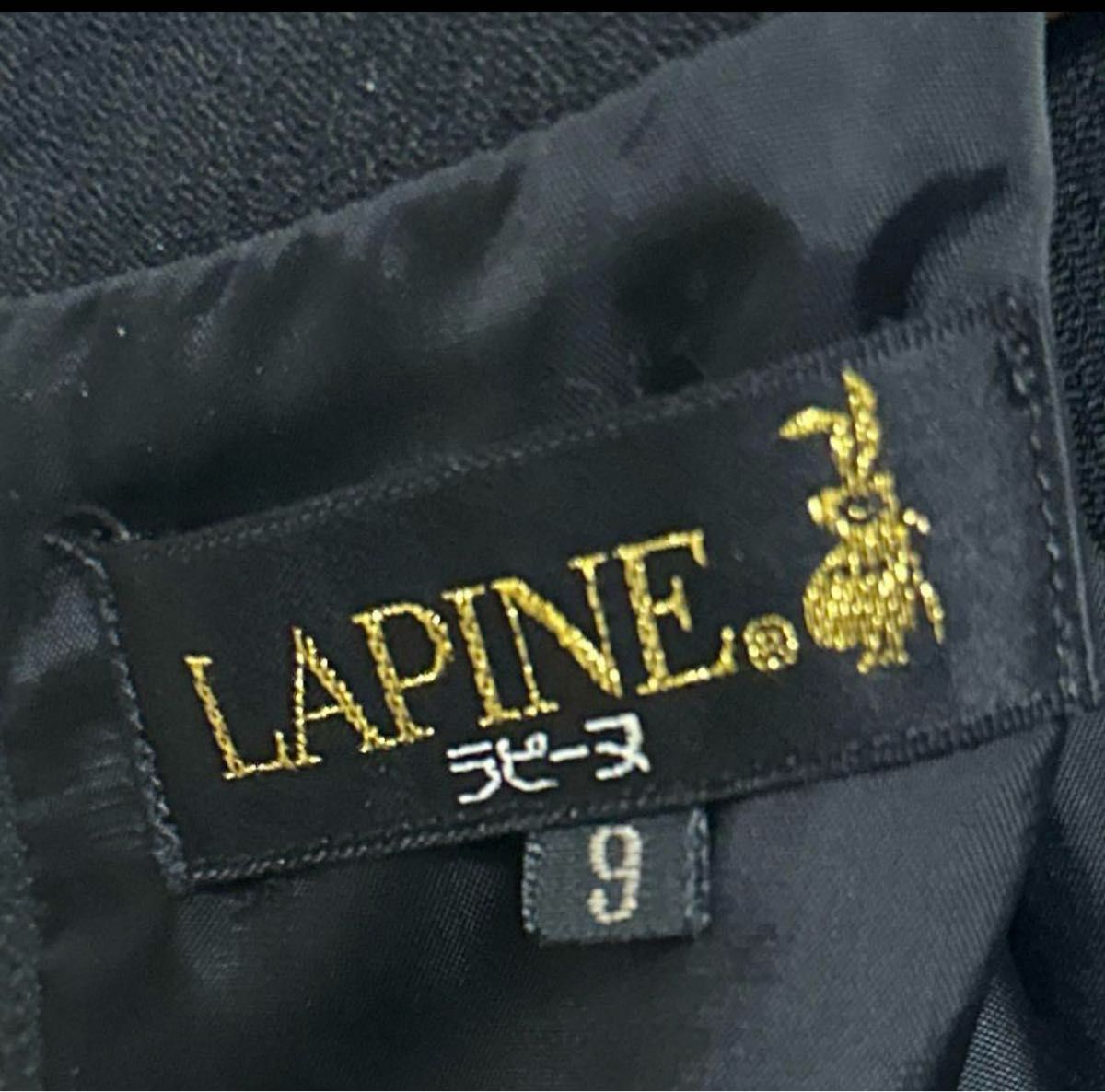 LAPINE ラピーヌ フォーマル ロングワンピース 半袖 9号