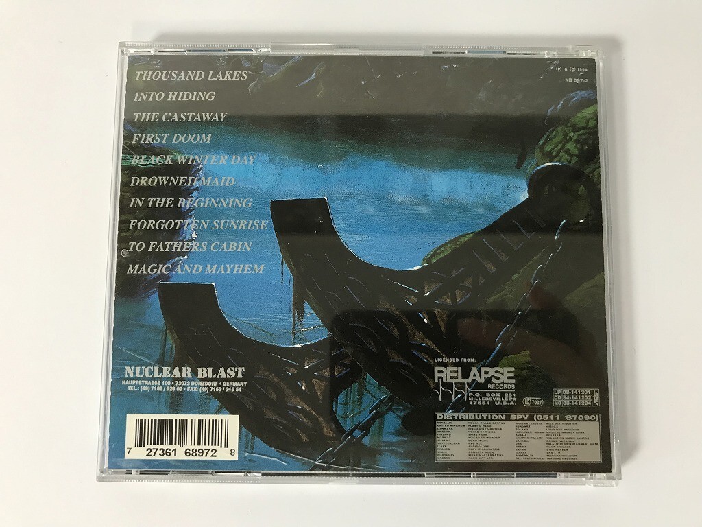 TH842 AMORPHIS / TALES FROM THE THOUSAND LAKES 【CD】 0301_画像2