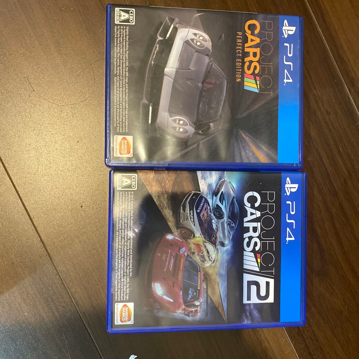 【PS4】project cars 1 & 2