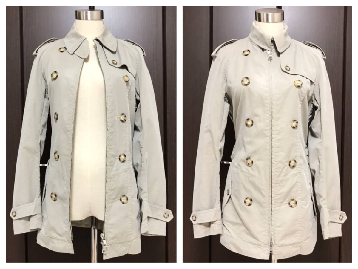 本物 PRADA SPORT プラダスポーツ トレンチコート 40 | bioimune.com.br