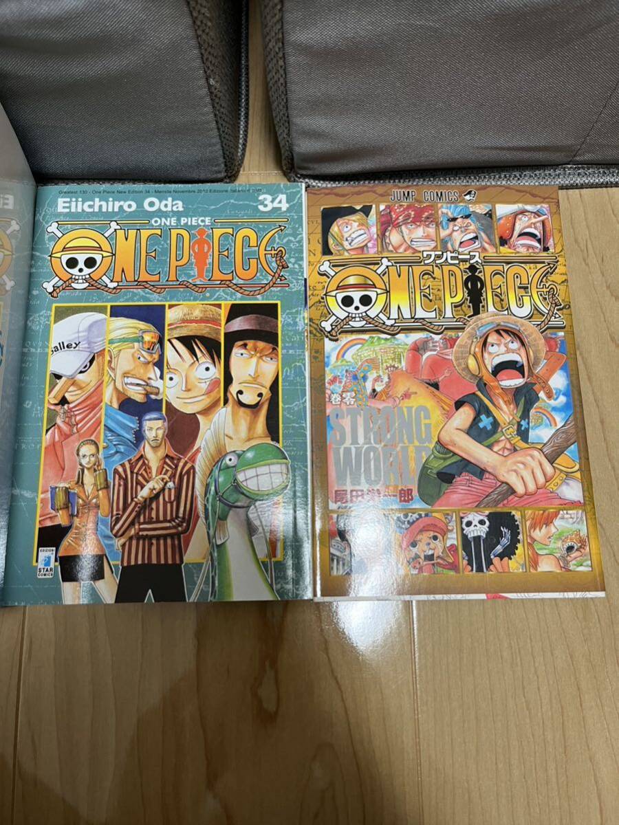 【美品】ONE PIECE ワンピース 漫画 コミックセット1〜68巻セット 集英社 単行本 零巻 イタリア版34巻の画像4