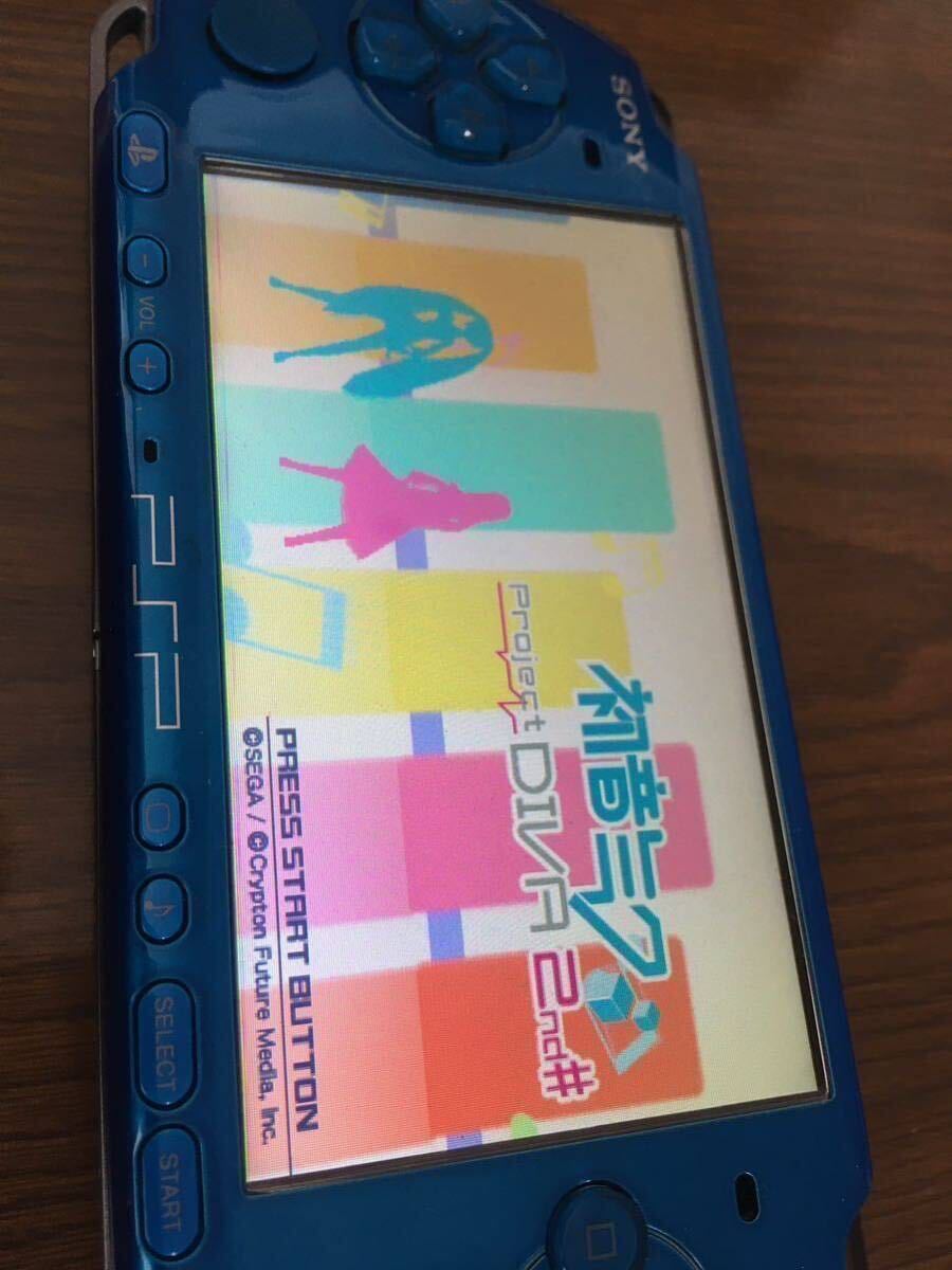 PSP 初音ミク project Diva 起動確認済 プレイステーションポータブル 3本セット SEGA レンの画像9
