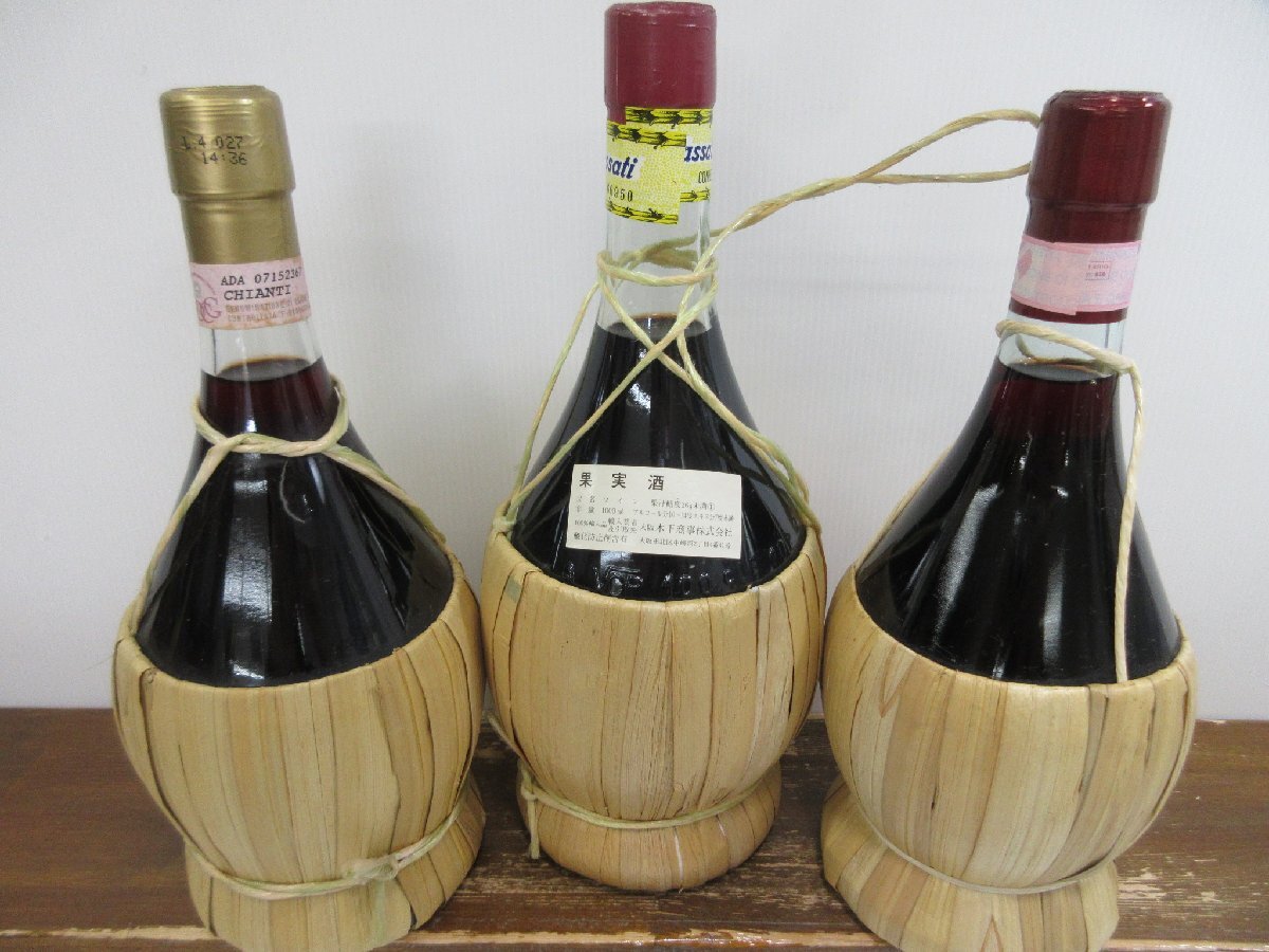 6本セット キャンティ CHIANTI 750-1000ml 12% イタリアワイン 未開栓 古酒 1円スタート/3-12-10_画像6