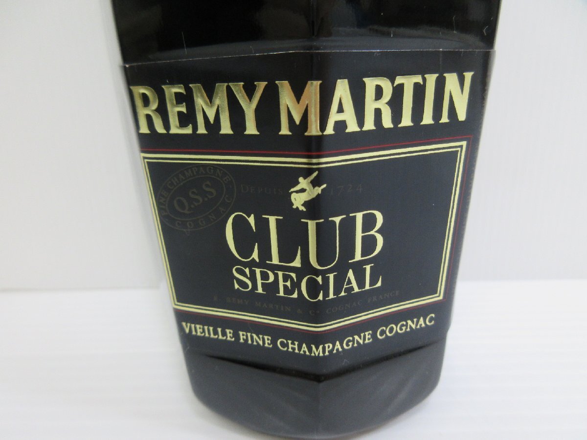 レミーマルタン クラブ スペシャル REMY MARTIN CLUB SPECIAL 700ml 40% コニャックブランデー 未開栓 古酒 箱付き/C20317_画像3