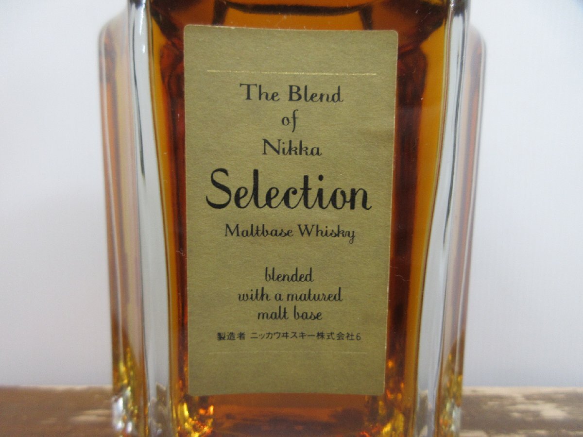 ニッカ ブレンド オブ ニッカ セレクション 国産ウイスキー THE BLEND OF NIKKA SELECTION 660ml 45% 古酒 未開栓/A37843_画像2