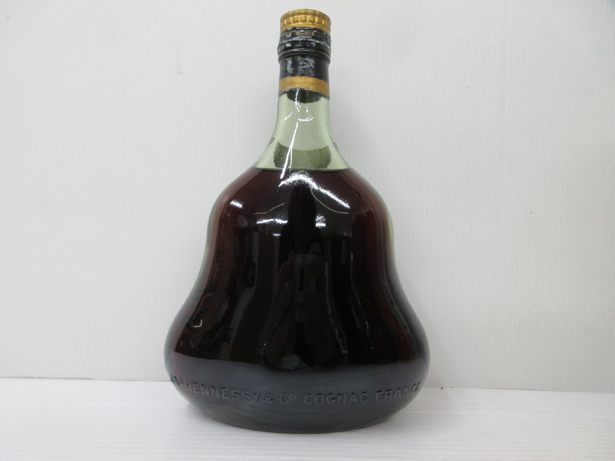 ヘネシー XO グリーンボトル 金キャップ 旧ボトル Hennessy 700ml コニャックブランデー 未開栓 古酒 箱付き/A37619_画像7