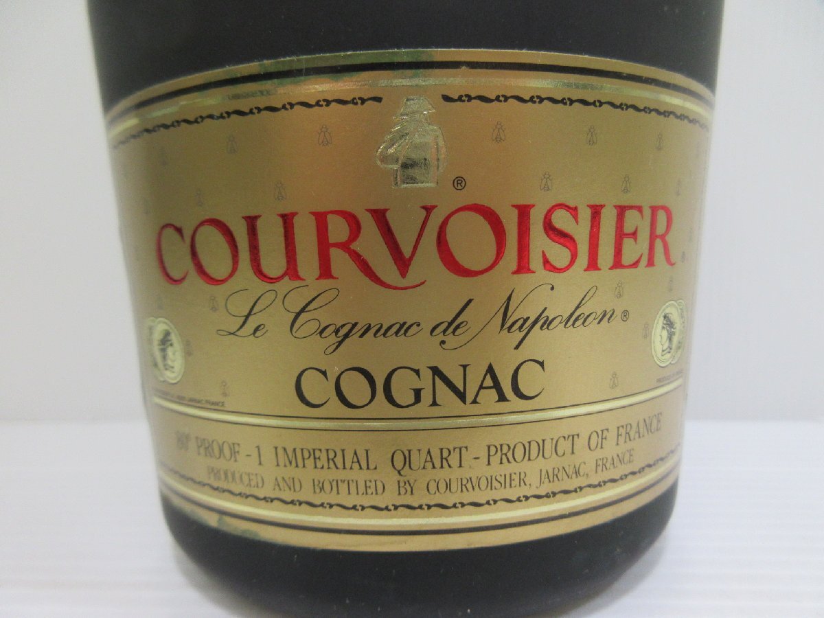 クルボアジェ VSOP COURVOISIER Fine Champagne 1140ml 40% コニャックブランデー 未開栓 古酒 箱付き/A38116の画像3