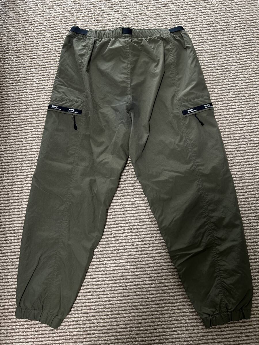 【WTAPS】SS22 TRACKS TROUSERS／M／Olive／ダブルタップス_画像3