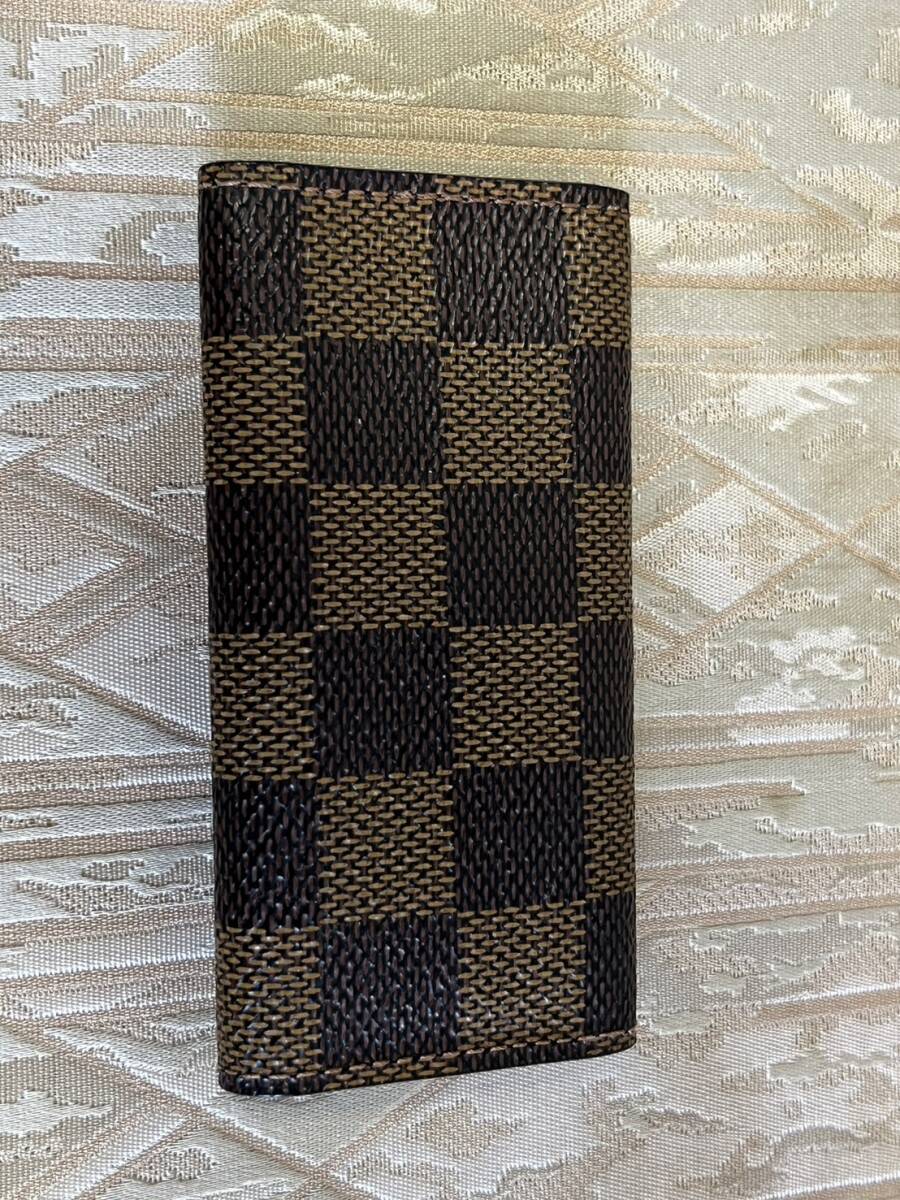  【ほぼ未使用品】LOUIS VUITTON ルイヴィトン ダミエ　ミュルティクレ4 4連キーケース　鍵入れ　_画像2