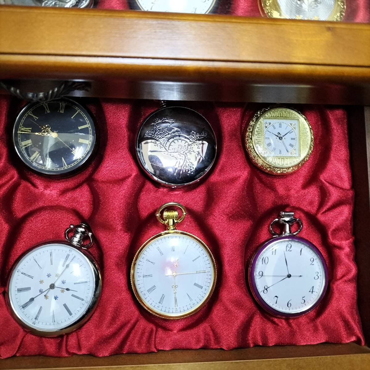 ( exhibition * storage goods ) old. clock pocket watch 30 point case attaching 