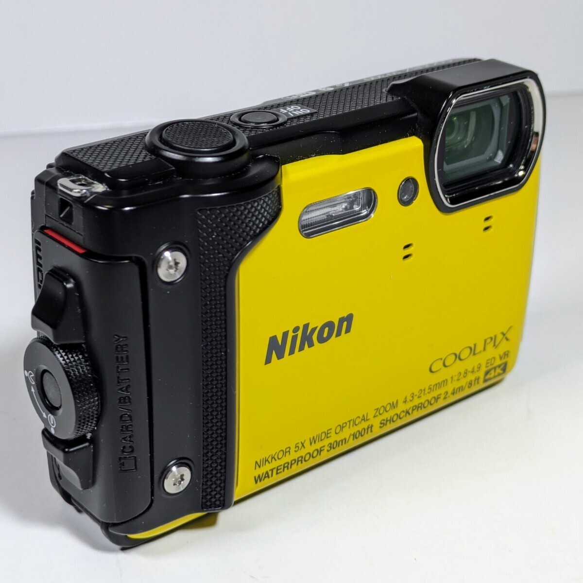 ★送料無料！Nikon COOLPIX W300 YELLOW イエロー ニコン　クールピクス　コンパクトデジタルカメラ_画像3