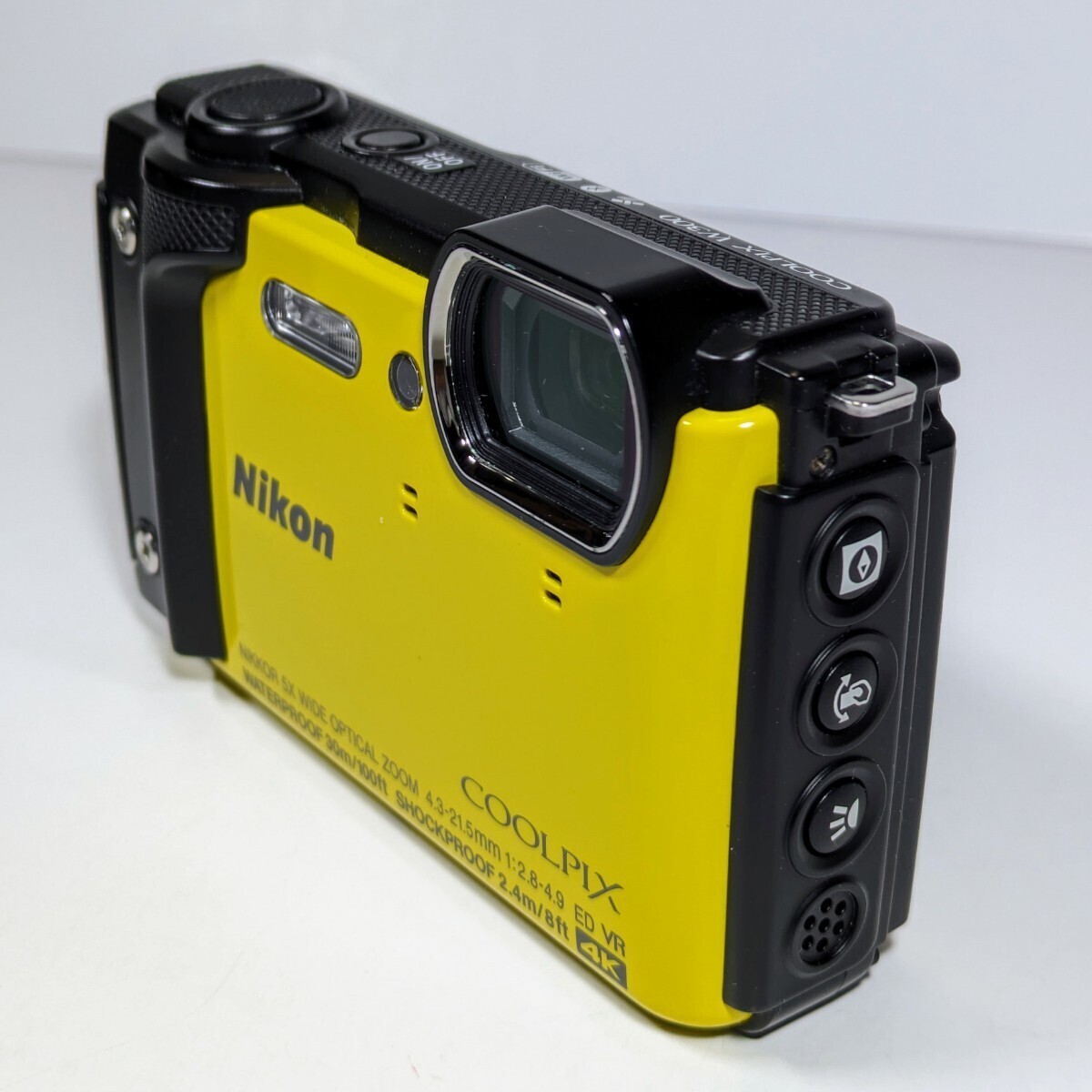 ★送料無料！Nikon COOLPIX W300 YELLOW イエロー ニコン　クールピクス　コンパクトデジタルカメラ_画像4