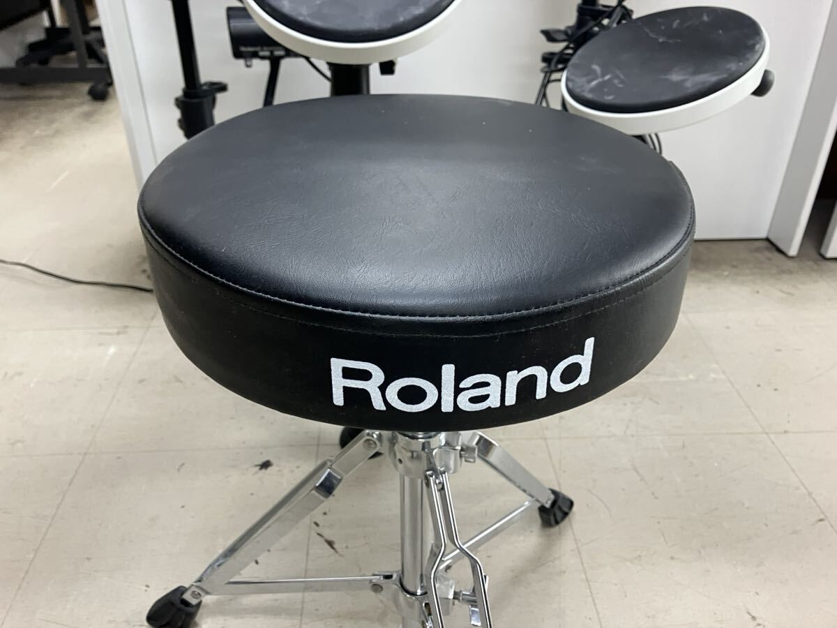 ロ2403-3093 Roland V-Drums Portable TD4KP バラ売不可 通電のみの確認 スティックは付いておりません。 240サイズ発送予定_画像8