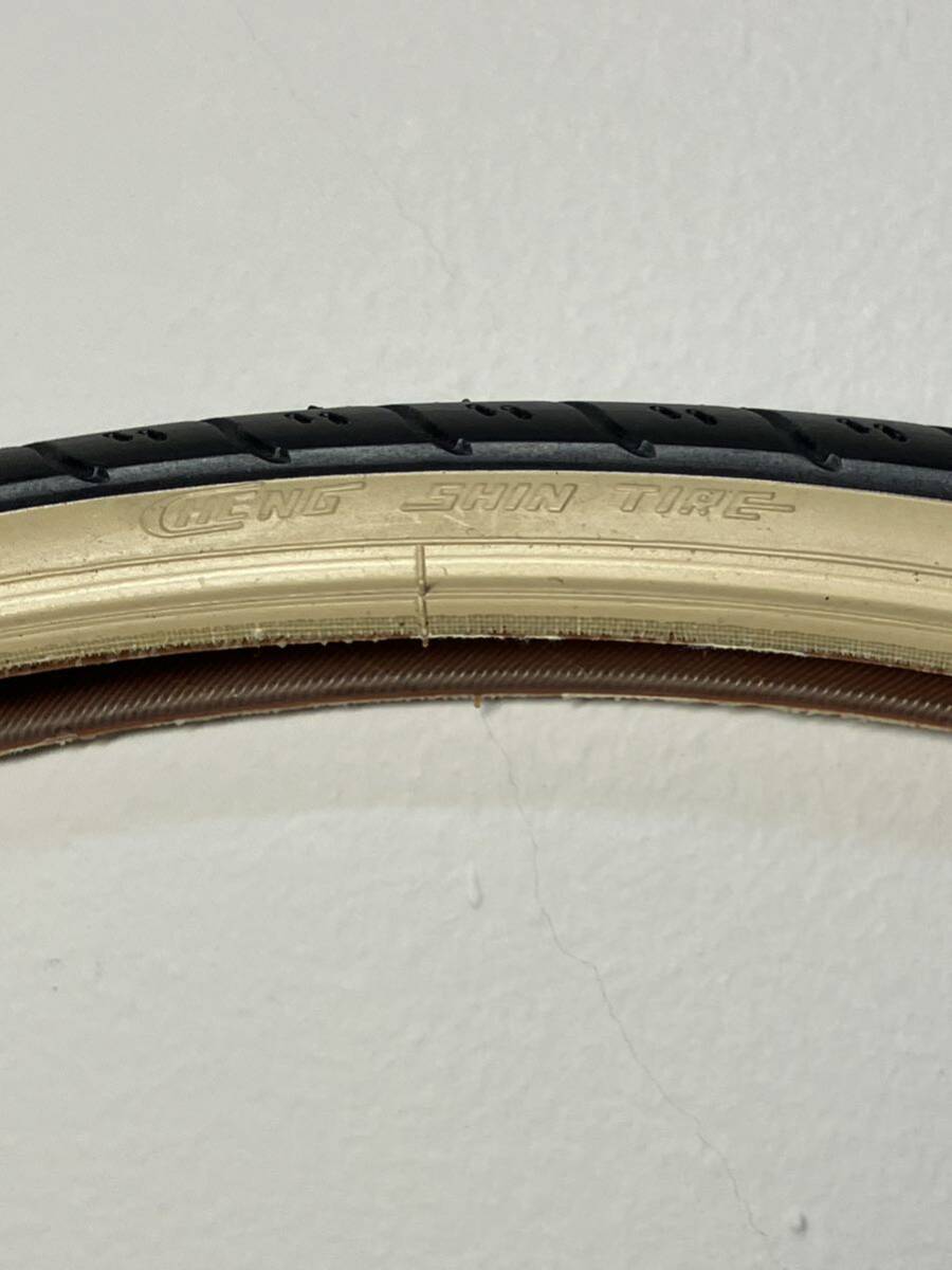 A2403-3144 CHENG SHIN TIRE 自転車用タイヤ 2本セット 26インチ 黒・茶 中古 キズ・汚れあり 140サイズ梱包予定_画像6