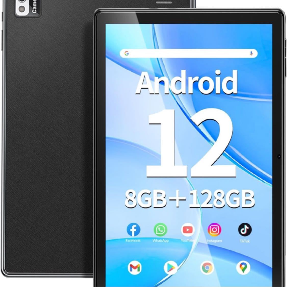 Android 12 タブレット 10.1インチ WiFiモデル】SGIN タブレット、8GB RAM+128GB ROM+256GB 拡張、8コア CPU_画像1