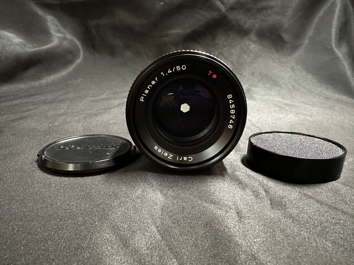 CONTAX コンタックス 1.4/50 単焦点レンズ Planar Carl Zeiss 1.4 50mm 中古ジャンク扱い