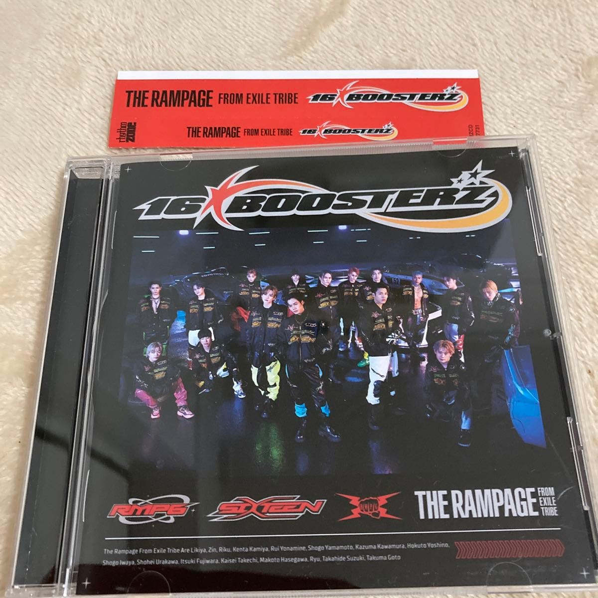 THE RAMPAGE from EXILE TRIBE CD/16BOOSTERZ 23/5/2発売 【オリコン加盟店】 ＄＃