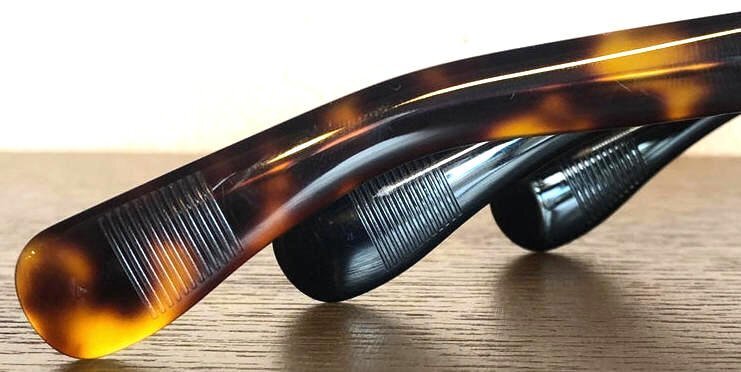 新品 CUSHMAN クッシュマン 鯖江市 ハンドメイド 1950's ビンテージ ロイオービソン サングラス (ブラックフレーム×クリアレンズ) 眼鏡_ディテールのサンプル画像です！