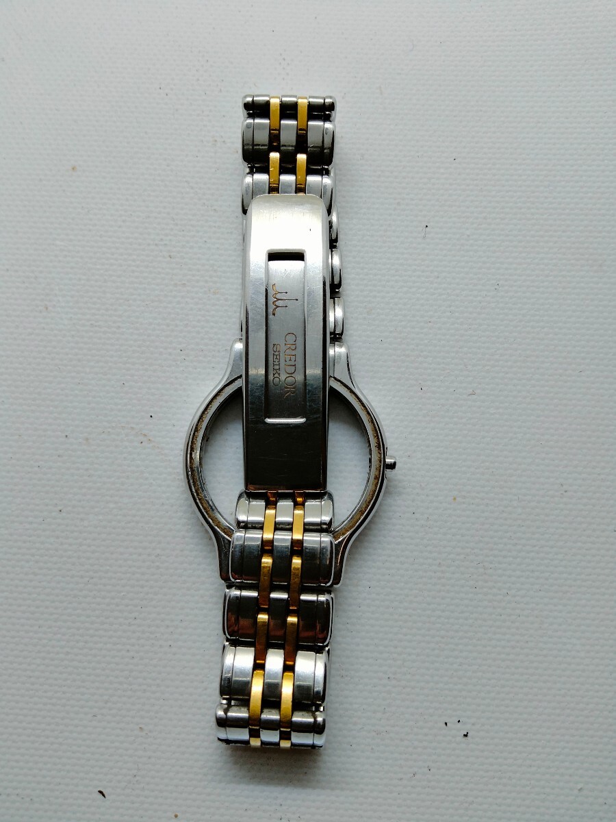 SEIKO CREDOR セイコークレドール　レディース 腕時計バンド　1本（綿）型番4J85-0A10_画像2
