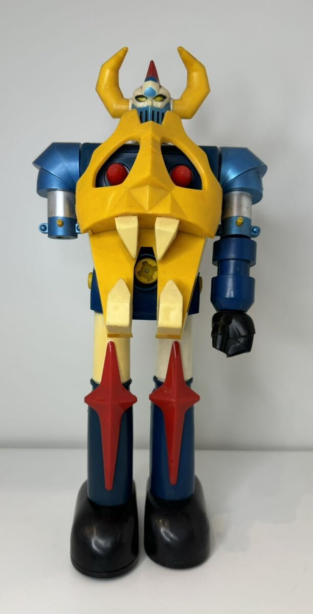 当時物 ポピー メカロボ 大空魔竜ガイキング ジャンク 部品取り 約36cm_画像1