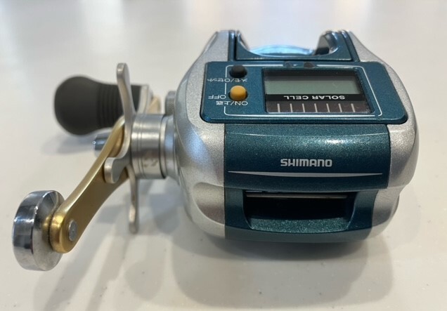 SHIMANO/シマノ、カウンター付きベイトリール、 SCクイックファイヤー小船400（カウンター表示不良）右巻きの画像1